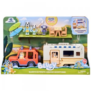 Moose Toys Bluey Sada Blueyho ultimátní dobrodružství karavanu s figurkami