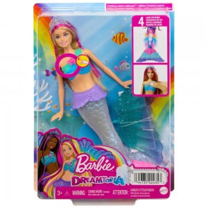 Barbie Blikající mořská panna Blondýnka