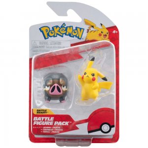 Jazwares Pokémon figurky Lechonk a Pikachu