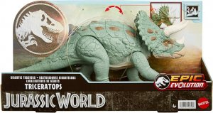 Mattel Jurský Svět Jurassic World Obrovský útočící dinosaurus Triceratops