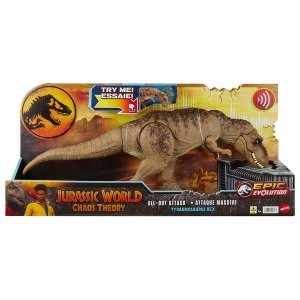Mattel Jurský svět Zběsilý útok T-Rexe se zvuky, HXF53