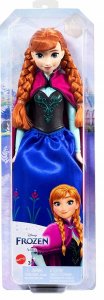 Mattel Frozen Anna v modro-černých šatech