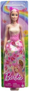 Barbie Pohádková princezna růžová HRR07