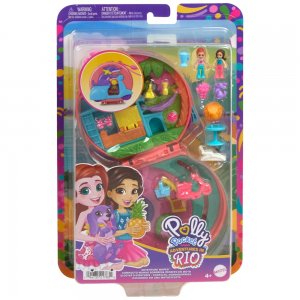 Polly Pocket Casket Adventure Vespa Doggy HWN98
