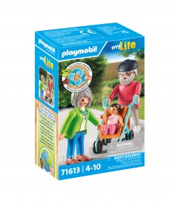 PLAYMOBIL 71613 Starí rodičia s bábätkom