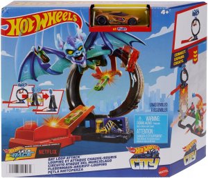 Hot Wheels City Netopýří smyčka Set HTN78
