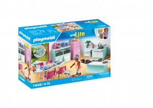 PLAYMOBIL 71608 Kuchyň s jídelním koutem