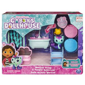 Spin Master Gabby's Dollhouse Deluxe Koupelna s Rybočkou