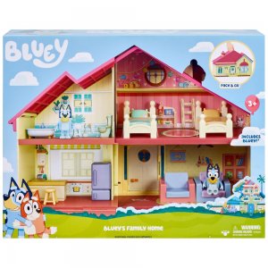 Tm Toys BLUEY BLUE RODINNÝ DŮM SADA FIGURKA PŘÍSLUŠENSTVÍ DOMEČEK