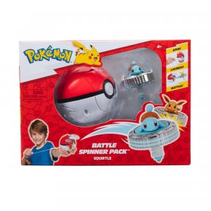 Pokémon battle spinner pack - Squirtle, s pokeballem