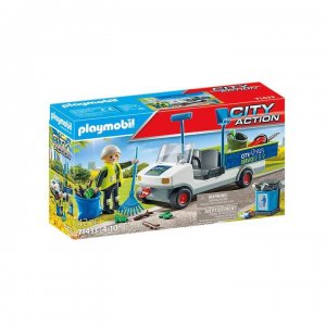 Playmobil 71433 Upratovanie mesta pomocou e-vozidla