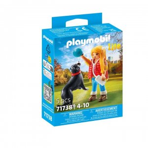 Playmobil 71738 Žena s bernským salašnickým psem