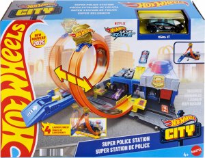 Hot Wheels City Super Policejní stanice JBM71