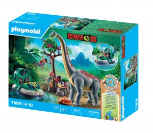 Playmobil 71819 Brachiosaurus a vznášedlo