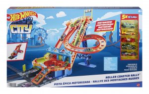 Hot Wheels City motorizovaná horská dráha