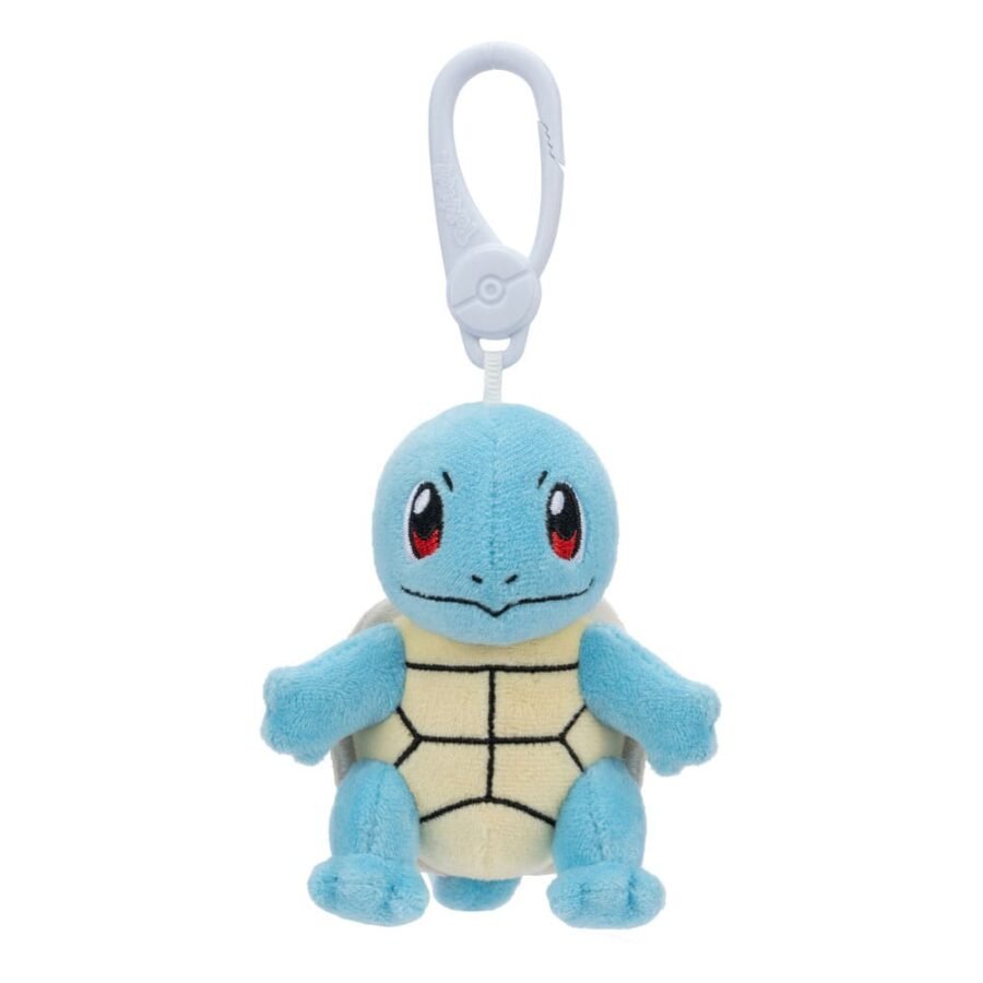 Jazwares Pokémon Plyšová klíčenka Series 1 Squirtle 10cm