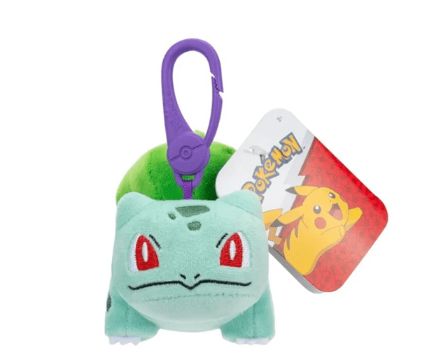Jazwares Pokémon Plyšová klíčenka Series 1 Bulbasaur 10cm
