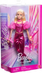 Mattel Barbie Modelka deluxe stylová růžový korzet JFP40
