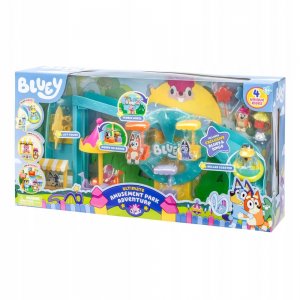 Moose Toys Bluey Dobrodružství v Zábavním Parku s Bluey a Bingo