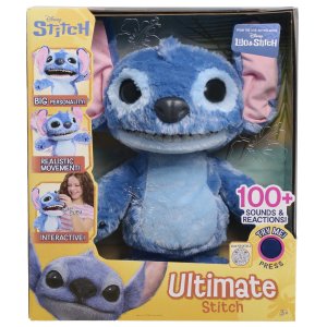 Just Play Lilo & Stitch Interaktivní plyšová hračka od Disney Ultimate Stitch s reakcemi a zvuky