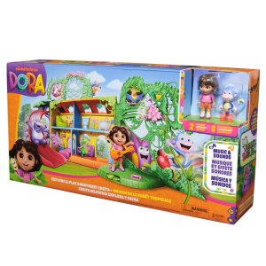 Spin Master Dora průzkumnice, velký domek na stromě se zvuky
