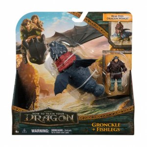 Spin Master Jak vycvičit draka Drak a viking Gronckle a Rybinoha