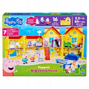 Hasbro prasátko Peppa Velký domek 80 cm figurky a doplňky G0508