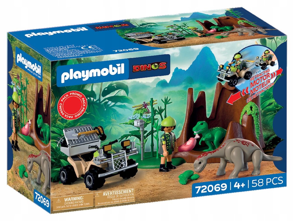 Playmobil 72069 Úkryt dinosaurů