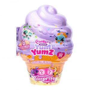 Moose Cookeez Makery Yum Yumz voňavé plyšové hračky sada 6 kusů