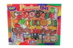 Kitchen Corner PlayFood Velký set jídla, potravin - malý obchůdek pro děti