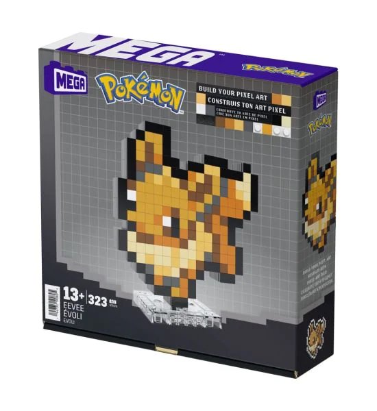 Mega Bloks Mega Pokémon Pixel art - Eevee