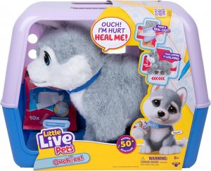 Little Live Pets Moje opravdové štěně Husky ASPEN Interaktivní hračka 50 zvuků a reakcí