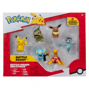 Jazwares Pokémon Multipack Battle Figure balení 6 kusů