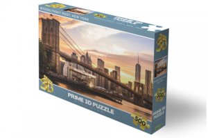 Puzzle 3D - Brooklynský most New York