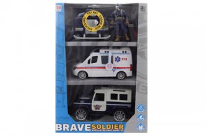Sada policie baterie