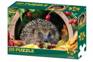 Puzzle 3D - Ježek