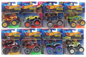 Hot Wheels Monster trucks kaskadérské kousky FYJ44
