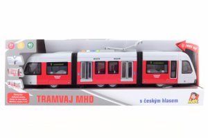 Tramvaj na setrvačník se světlem a hudbou český hlas