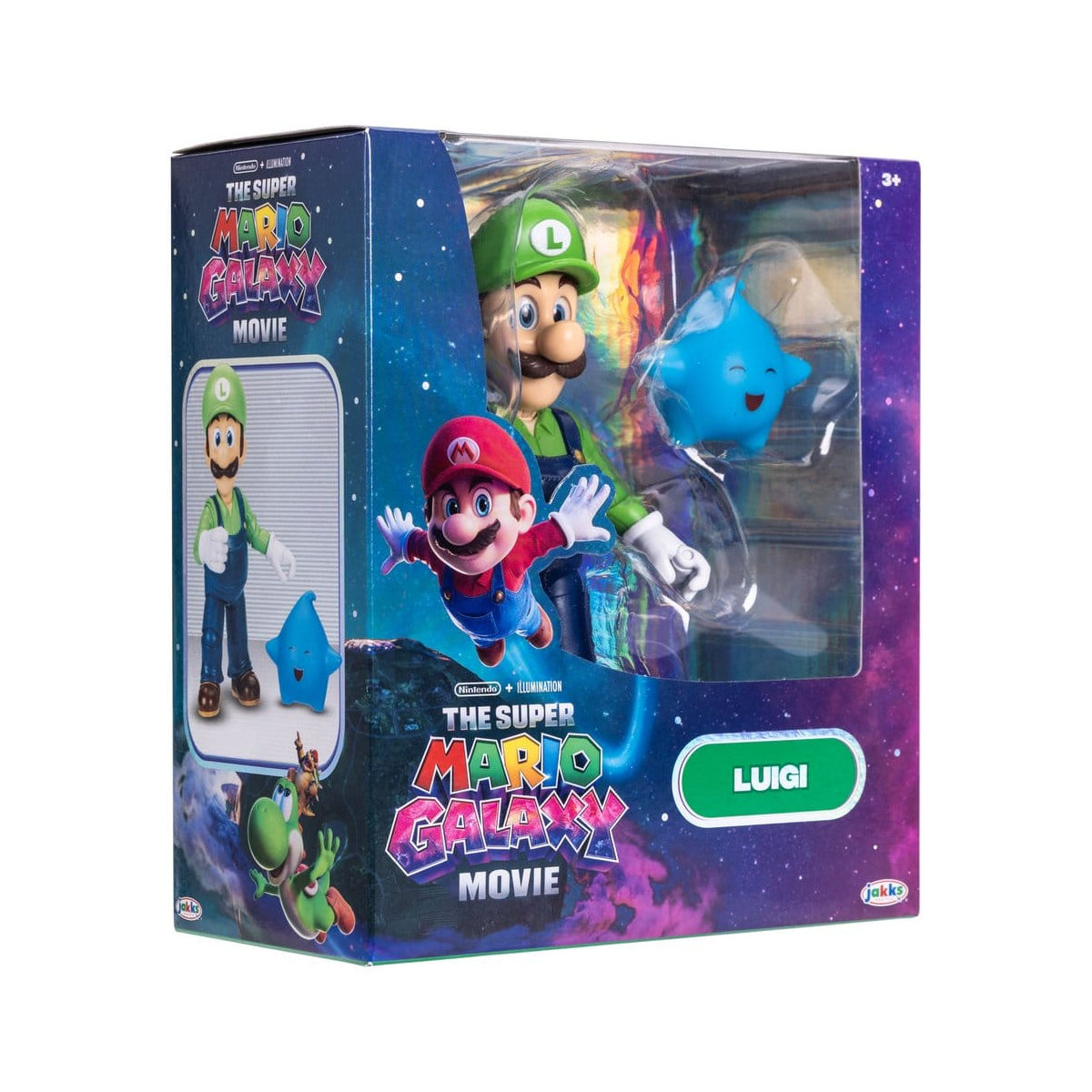 JAKKS The Super Mario Galaxy Movie Akční Figurka Luigi 13 cm