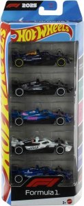 Mattel Hot Wheels FORMULE 1 angličák 5ks JLN11