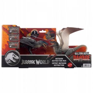 Mattel Jurský svět Jurassic World Kolekce Ultimate Damage Mutadon Destruction Pack JLD30