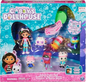 Spin Master Gabby's Dollhouse Multibalení 7 figurek Deluxe Dance Party