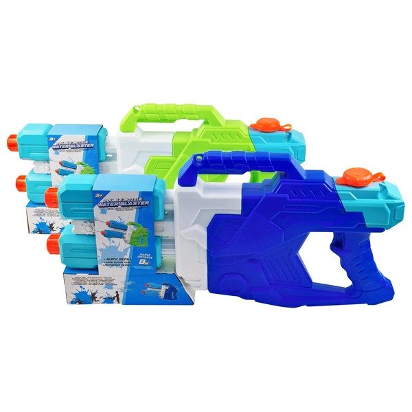 Water Blaster Vodní pistole s dvojitou tryskou, různé barvy