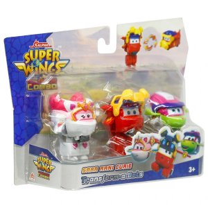 Super Wings Super Combo Sada 3 transformujících letadel