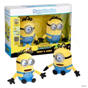 WOW Stuff Minions Puppetronics Mimoni a Monstra Interaktivní plyšák Henry a James