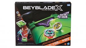 Hasbro Beyblade X Aréna Sneak Attack Battle Set Cutter Shinobi LF Rampart Aegis GB G1940