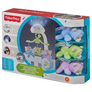 Fisher Price kolotoč nad postýlku motýlci CDN41