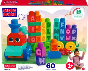 Mattel MEGA BLOKS VLÁČEK ABC NAUČ SE ABECEDU DXH35