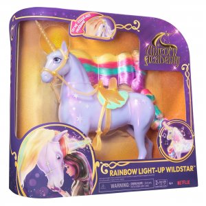 Spin Master UNICORN ACADEMY SVĚTELNÝ JEDNOROŽEC WILDSTAR 28 CM