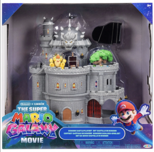 Jakks The Super Mario Galaxy Movie Bowser Castle with 1 Mini Figure